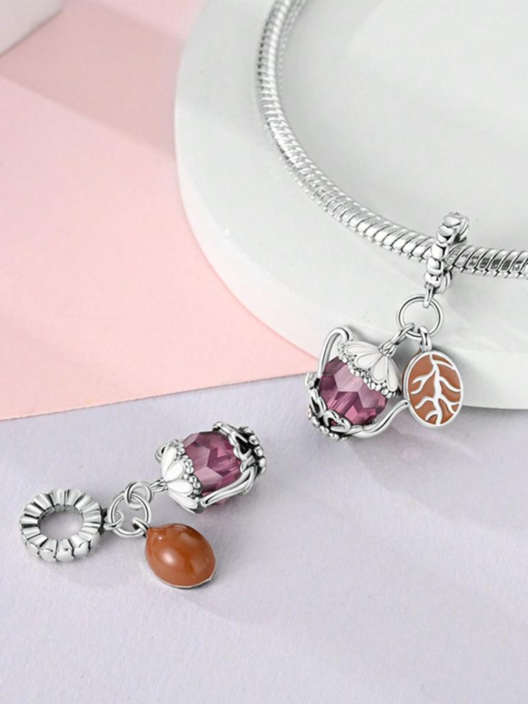 Charms Plata Rosa Basketballrock Fahrrad Perlen Kupferbeschichtet Passend Kupferoriginal Armband Für Schmuckherstellung Diy Charm