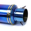 Silenciador Modificado para Motocicleta Tubo de Escape Azul para Y15ZR Yamaha Kawasaki 51mm Universal Tubo de Escape de Gran Cilindrada Escape