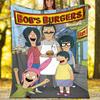 Bob's Burgers Theme Printed Blanket - Perfect for Couch, Bed, Travel & Outdoor Use | Machine Washable, Cozy & Durable.