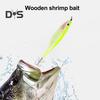 12CM/10G Luminous Shrimp Bait with Squid Jig Hook Realistic Bionic Artificial Lure Saltwater Freshwater Bass Walleye Trout Fishing Accessories