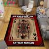 Popular Game Role A-Arthur Morgan Carpet Living Room Bedroom Bedside Mat Fashion Floor Mat Area Rug Door Mat Bedroom Decoration