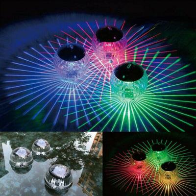 1~5PCS Luce galleggiante solare a LED per piscina, impermeabile, multicolore, lampada a deriva per laghetto, cortile, giardino