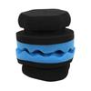 Professional Car Wax Sponge Applicator Blue Black Ergonomic Handheld Sponge For Easy Tire Trim Paint Waxing Detailing Cleaning Kit For Auto Care