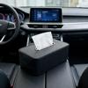 Jimny Tissue Case Dedicated Car Tissue Box Compatible with All Models Usable in Both Front and Rear Seats Premium PU Leather Car Tissue Box Large Size