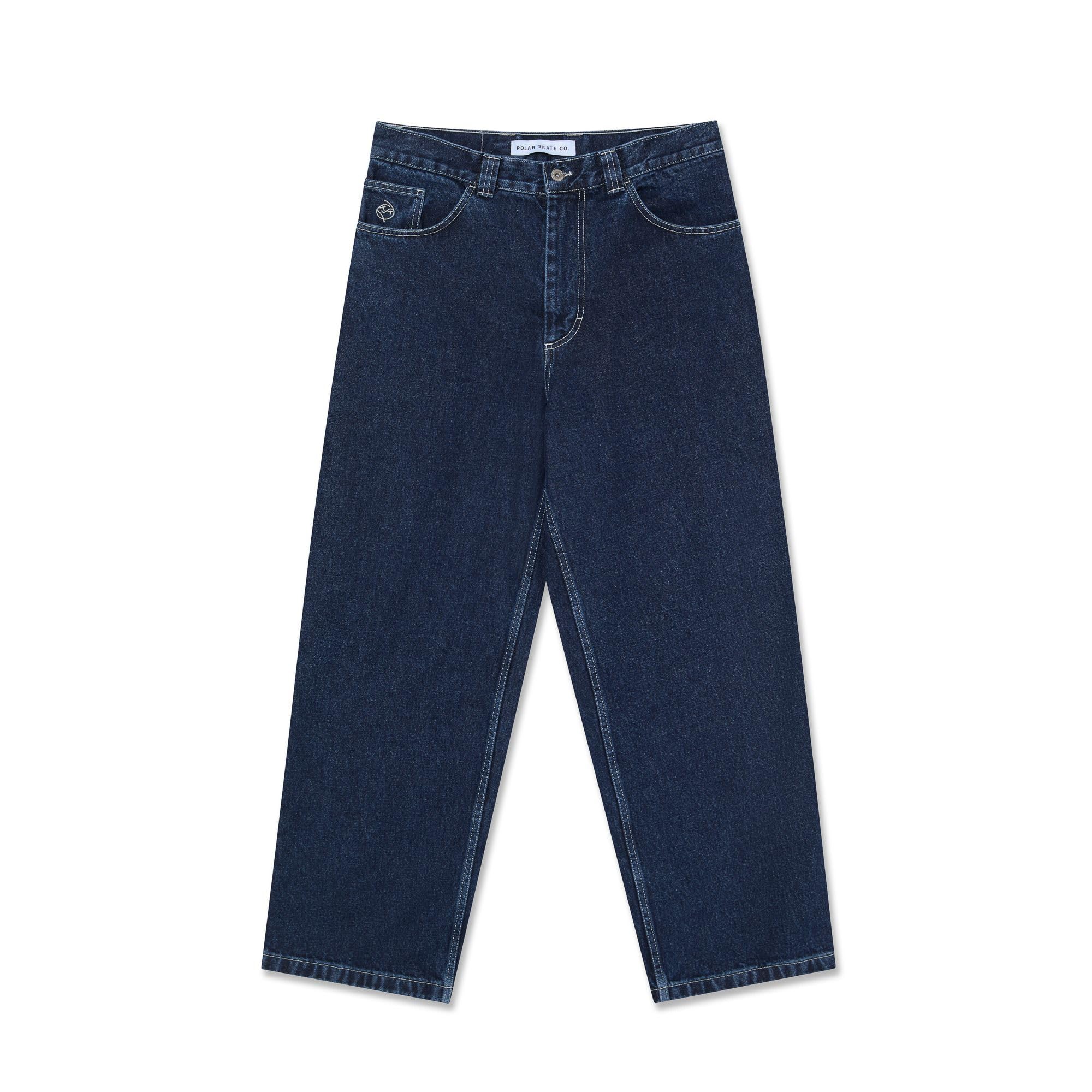 

Skate Polar BIG BOY PANTS INDIGO Denim Джинсы Брюки Оригинальный продукт японского агентства [Polar Co.] M-XL (JP, Алфавит, L, ИНДИГО) индиго