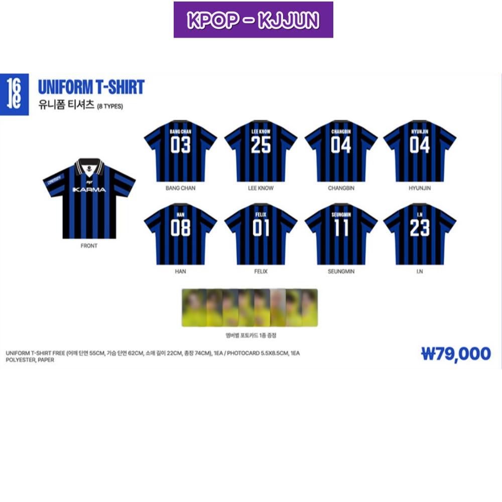 Stray Kids KARMA POP-UP UNIFORMS-SKJORTE(8 TYPER)