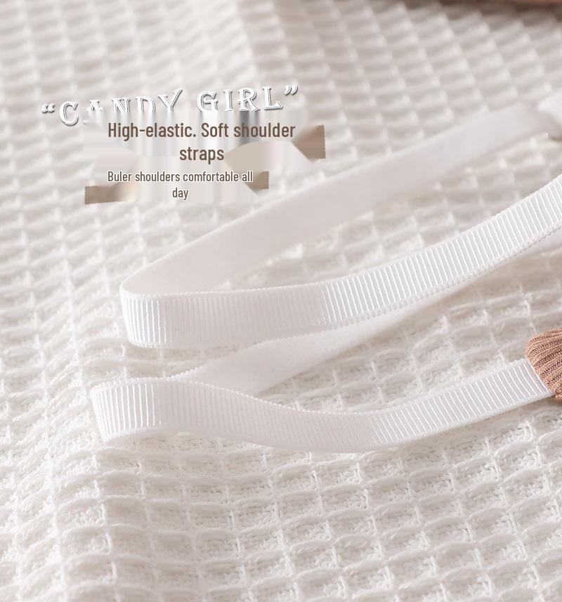 Sporty Women's Letter Print Embroidery Lingerie Set with Built-in Pads and Beautiful Back Design.