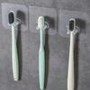 1/3/5PCS Shaving Razor Holder Punch-free Multi-purpose Strong Sticky Hook Toothbrush Holder Sundries Storage Rack Bathroom Product