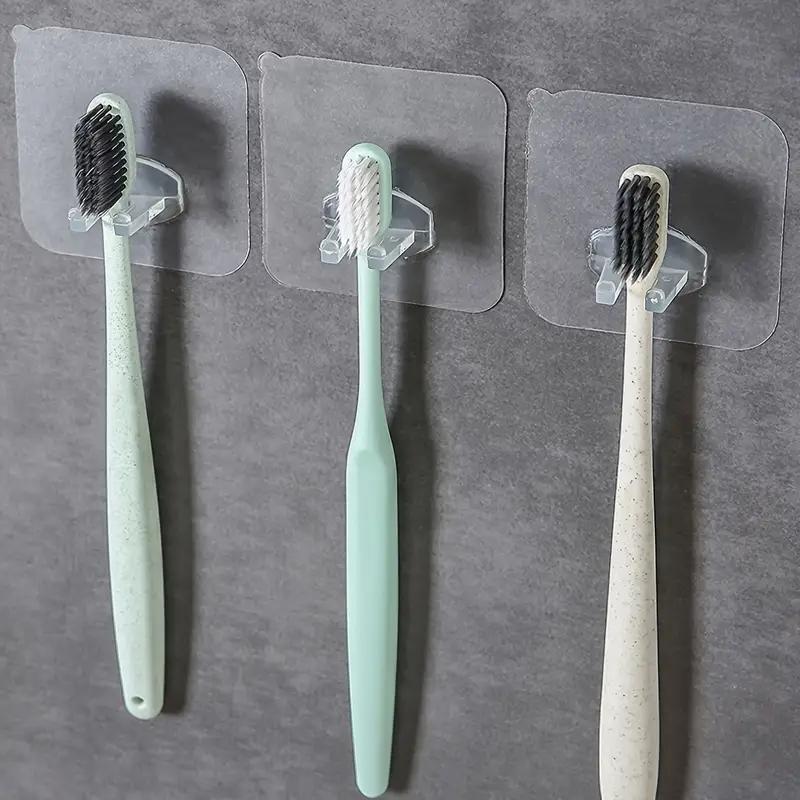 1/3/5PCS Shaving Razor Holder Punch-free Multi-purpose Strong Sticky Hook Toothbrush Holder Sundries Storage Rack Bathroom Product