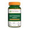 Pure Nutrition Nattokinase 4000 FU 200mg 60 Veg Capsules | Fermented Soy Natto Extract Enzyme | Cardiovascular & Circulation Support Supplement