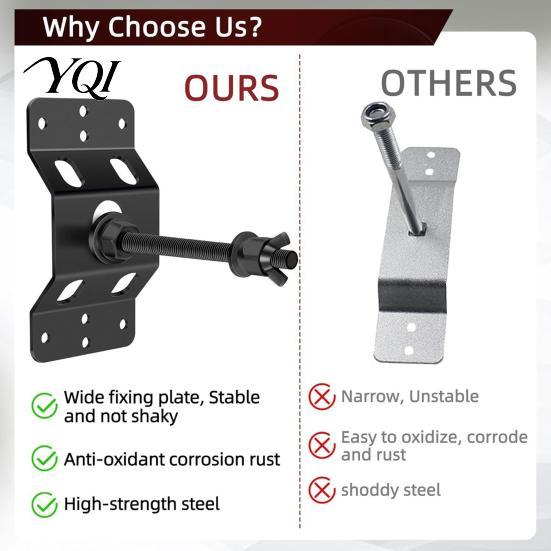 Heavy Duty Trailer Tire Holder Spare Mounting Bracket for Enclosed Trailers, Wall Garage Hanger Mounted Wheel Secure Storage, Accessory Rugged Storage