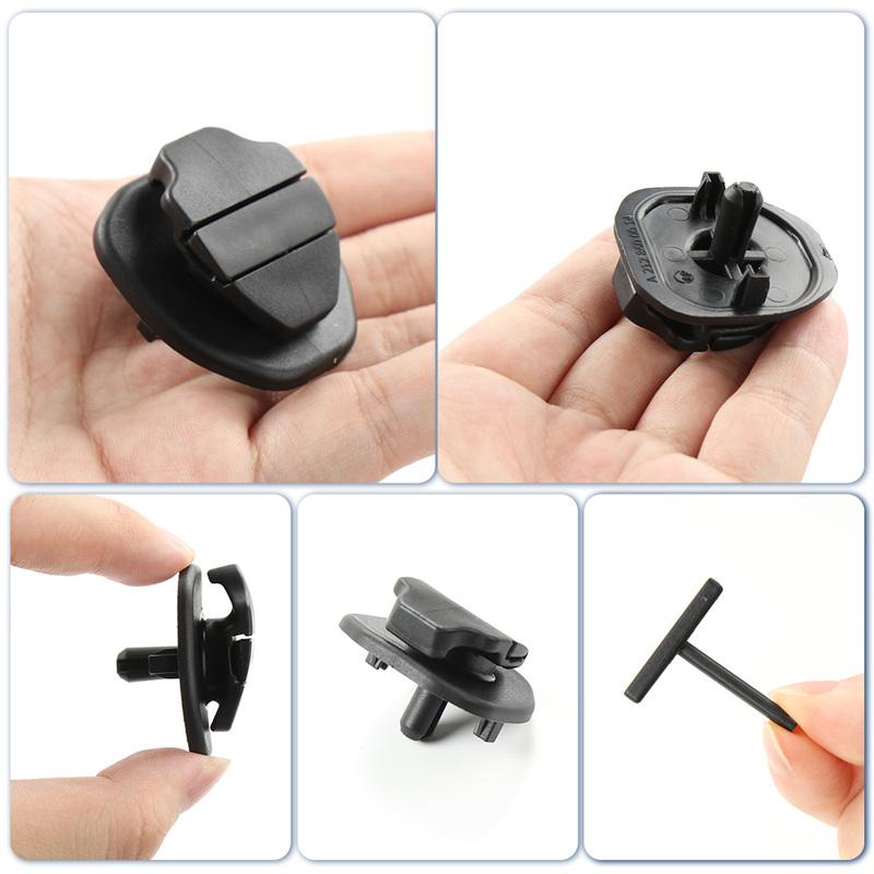 For Mercedes Benz C E CLS Class W205 W212 W213 W218 W257 Trunk Hidden Hook Towing 2128600014 Hook Trunk Fixed Bracket Buckle