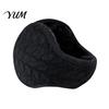 Soft Plush Ear Covers Winter Muffs for Women Men, Foldable Earmuffs with Thickened Protection Cover Lining, Knit Thermal Warmers Outdoor Sports