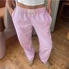 Pantalon en coton rayé décontracté fashion