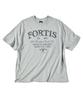 TRAVEL Fortis Crop Short Sleeve Tee Gray