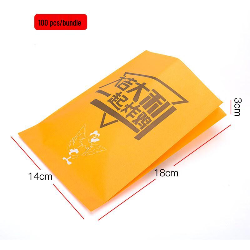 Greaseproof Kraft Paper Food Bags