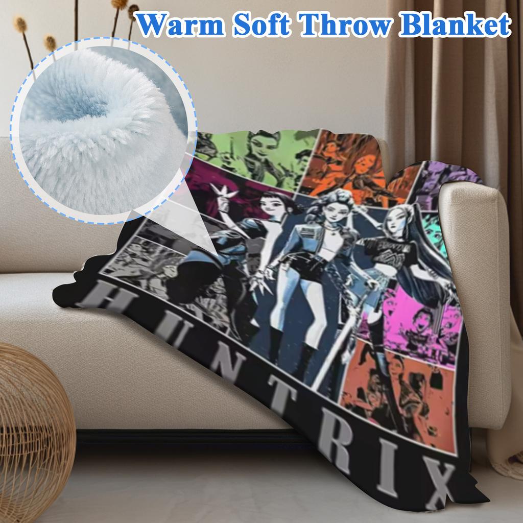 Anime Flannel Blanket Warm Soft Throw Blanket
