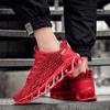 Czerwone Łuski Rybie Męskie Buty Casual Męskie Sneakersy Modne Podeszwa Ostrzowa Nowy Przybycie Buty do Biegania Dla Mężczyzn Buty Sportowe Oddychające