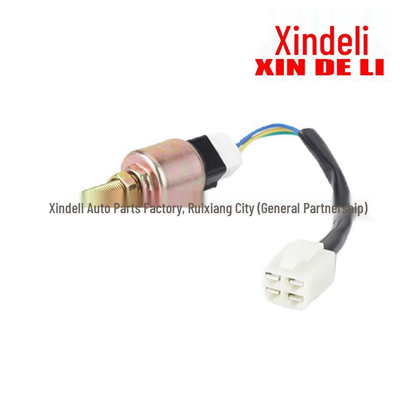 Howo Light Truck Brake Light Switch LG9704580168/1 - Tongsai Hanjiang 4P Female