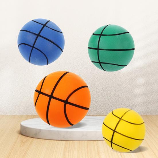 Minge de antrenament silențioasă, dribling din spumă de baschet, jucărie de interior, fără zgomot, rezistentă la impact, săritură liniștită