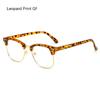 Anti-radiation Optical  Eyeglasses Stylish Computer Glasses Classic Browline Frame Retro Glasses Anti-blue Light Unisex