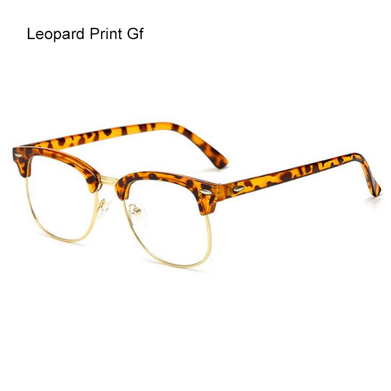 Anti-radiation Optical  Eyeglasses Stylish Computer Glasses Classic Browline Frame Retro Glasses Anti-blue Light Unisex