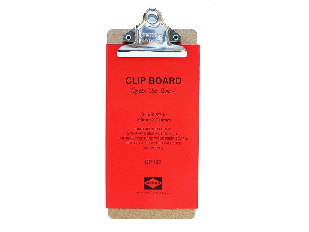 Hightide Penco Clipboard Check Old School Silver DP133