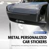 Car Emblem 3D Metal Anywhere Badge Decal Decoration Stickers For Opel Astra G H J K F Corsa D Zafira B Insignia Mokka Regal