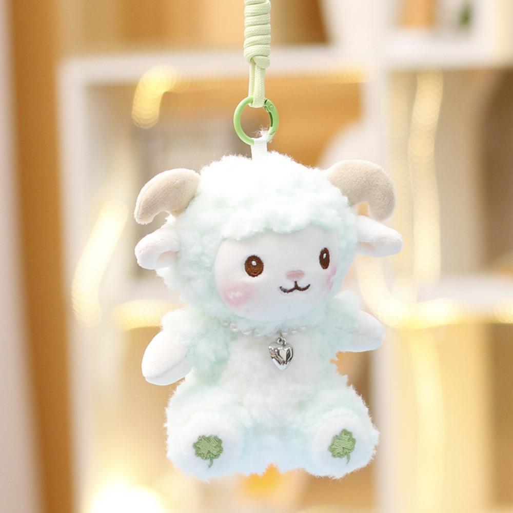 PP Cotton Little Sheep Plush Keychain Soft Sheep Plush Keyring  Birthday Gift