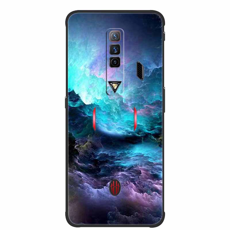 For ZTE Nubia Red Magic 7 Cases 7Pro Fashion Soft TPU Silicone Back Cover For Redmagic 7 Pro Phone Cases Shockproof Fundas 2022