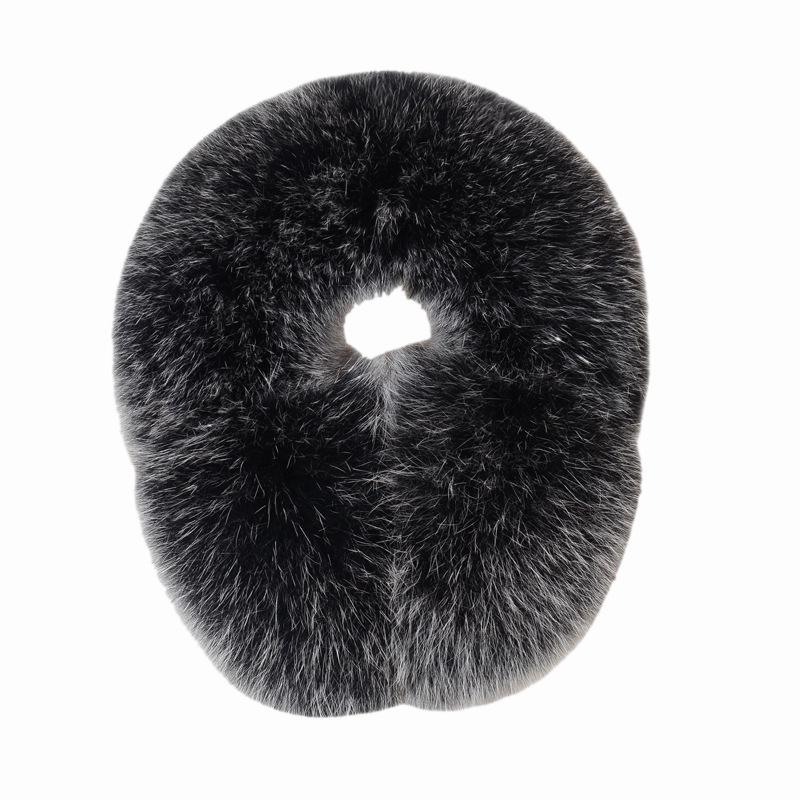 Women's Cute Fox Fur Earmuffs - Warm Winter Ear Warmers