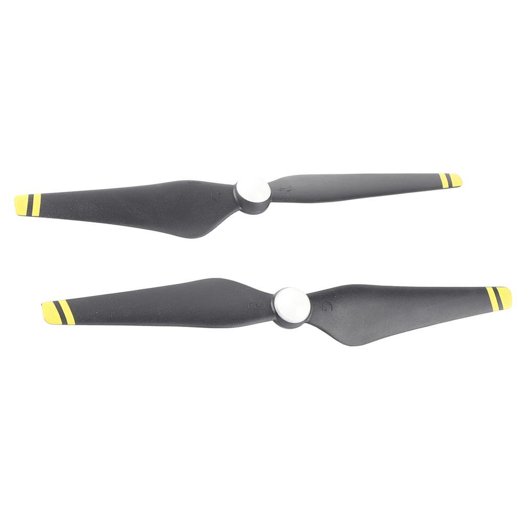 2 Pairs Self tightening Propellers for DJI Phantom 3 Drone Quadcopter Accessory(Yellow Edge)