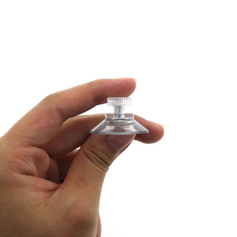 10/20pcs 41mm Clear Suction Cups PVC Vacuum Suction Cup Holder Plastic Suction Cups with Screws for Bathroom Kitchens Offices