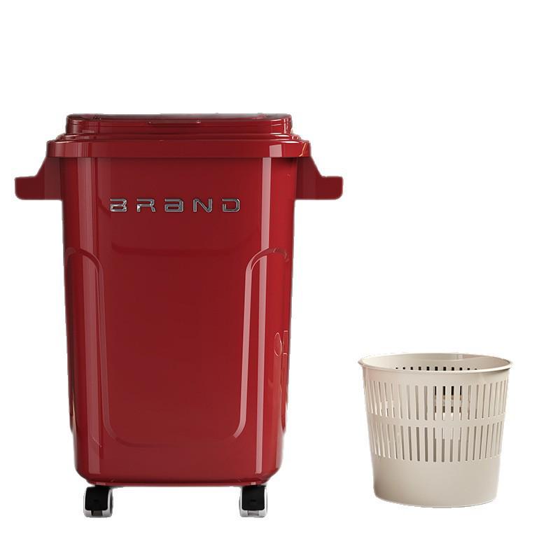 Premium Extra Large 30L/50L Square Trash Can for Home and Kitchen
