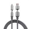 4 In 1 Quality USB Fast Charge with Multiple Connectors Compatible Functional USB Data Cables