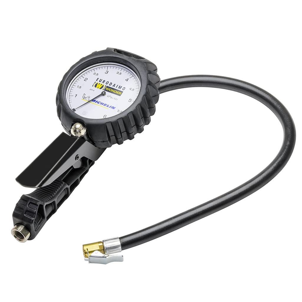 Michelin Eurodymo Air Gauge, 70-600 kPa, WD-2014ML, Straight, 2015-2014