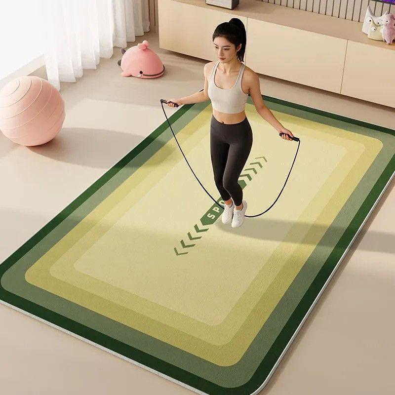 

Multi-purpose diatomaceous earth mat for home and household use, quiet, shock-absorbing, and non-slip foot mat 50x80cm коричневий