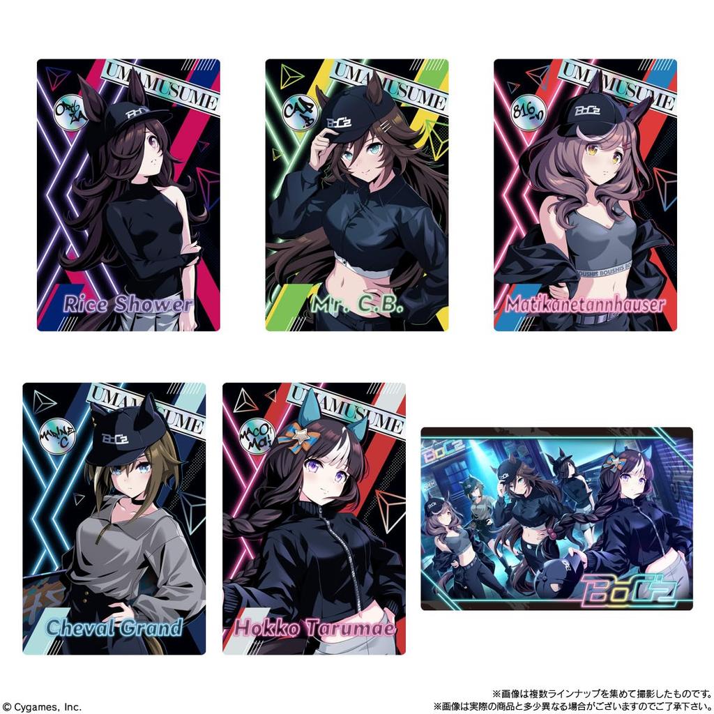 BANDAI Uma Musume Pretty Derby Twin Wafers 8R Candy Musume Pretty No. (20 pieces) Toy/Semi-Chocolate (Uma Derby)