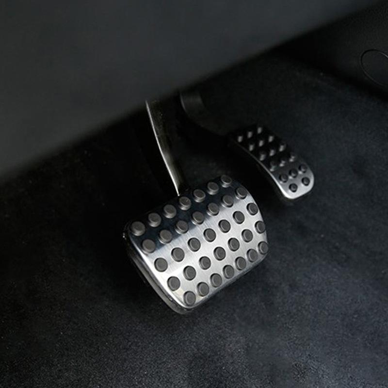 Car Gas Brake Rest Pedals for Mercedes-Benz Vito V-Class W447 2015~2025 Anti-Slip Alloy Footrest Foot Pedal Cover Accessories