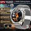 New Army grade TANK GPS Offline Maps Smart Watch 10ATM Waterproof Sports Compass Heart rate HD Bluetooth call Smart watch