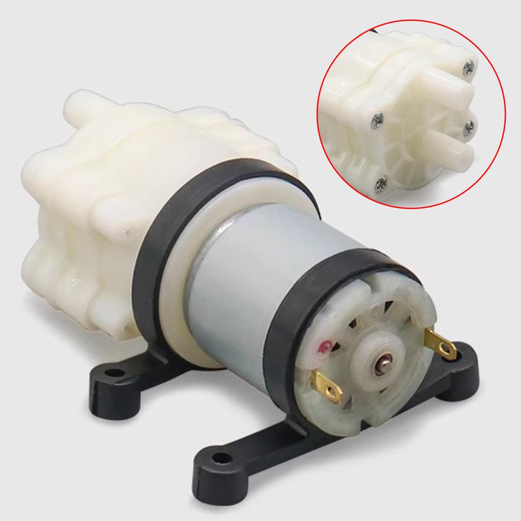 12V Priming Diaphragm Mini Pump Shock Absorption Water Pumps Self-priming Silents Water Pump for Water Dispenser