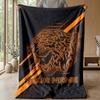 Hull FC Individuelle Flanell-Kuscheldecke Drucken Sie Ihren Namen Text Weiche Warme Decke Weihnachtsgeschenk