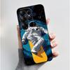 Anti-scratch Phone Case For Doogee Note 56X/56X Pro Casing Soft Silicone Beautiful Brightly Colored Sunflowe Pattern Black Cover