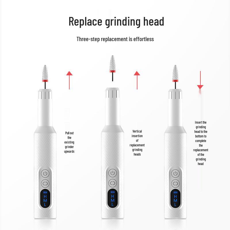 Portable Electric Nail Drill and Polishing Tool