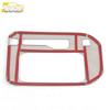 Dongfeng Fengguang S560 Gear Shift Panel Frame & Cup Holder Decoration - Stainless Steel Console Sticker