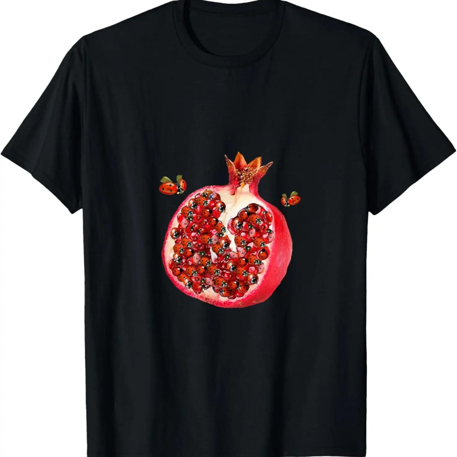 Pretend I m A Pomegranate Costume Funny Food Halloween Party T-Shirt S