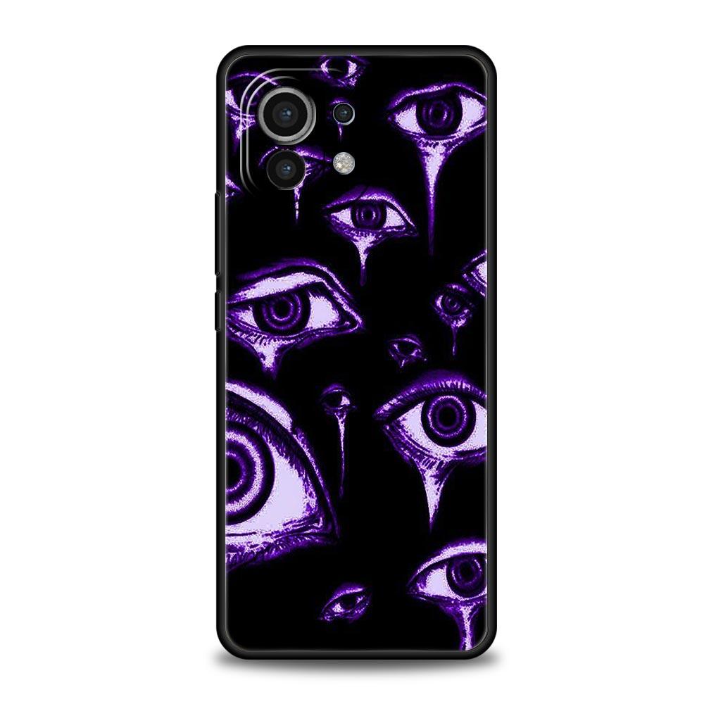 Infinity On Purple Phone Case For Xiaomi 13 12 11 Lite 12T 11T 10T 9T Mi Poco X5 M4 M3 X4 X3 Pro F5 F4 F3 GT 5G Black Cover