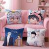 Cherry Blossoms After Winter Cushion Cover Comfortable Reversible Pillow Cover Ideal for Car Sofa Bedroom & Beyond