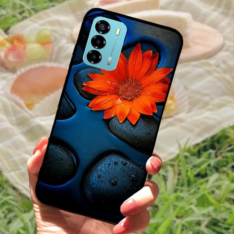 For ZTE Blade V40 Vita Case Marble Cover Shockproof Silicone Phone Cases For ZTE Blade V40 Vita V 40 Vita Back Cover Bumper