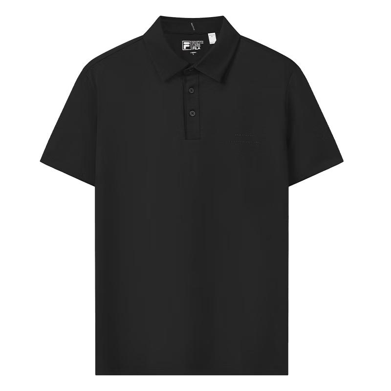 FILA Men's Knit Short Sleeve Polo Shirt